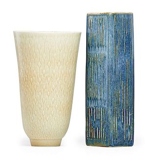 CARL-HARRY STALHANE; RORSTRAND Two vases