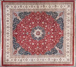 Jaipur India carpet, approx. 14 x 15.6