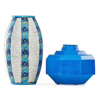 BOCH FRERES Two vases