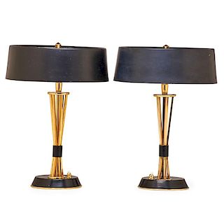 OSCAR TORLASCO; LUMI Pair of table lamps