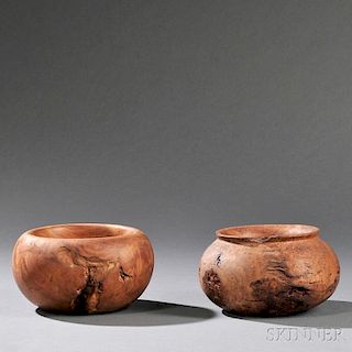 Two Mark Lindquist Turned Vessels