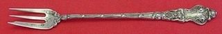 Douvaine by Unger Sterling Silver Nouveau Cocktail Fork 6"  Heirloom Silverware