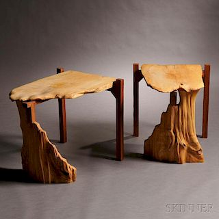 Two Studio Furniture End Tables