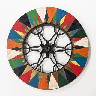 Polychrome Painted Gaming Wheel
