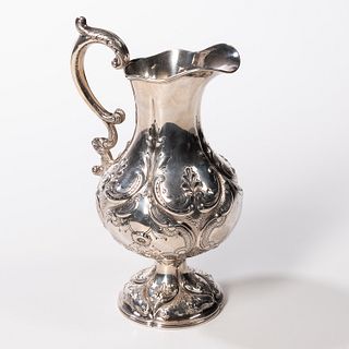 Coin Silver Water Pitcher