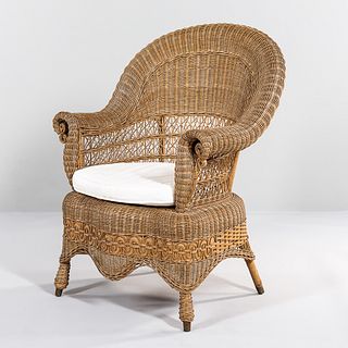Wicker Fancy Armchair