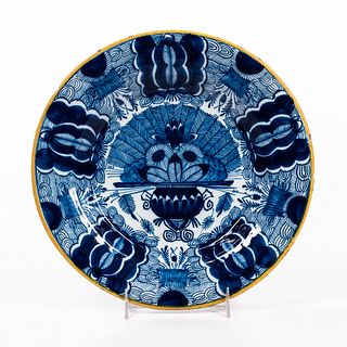 Delft "Peacock" Plate
