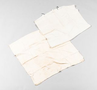Two Early Linen Sheets