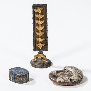 Three Decorative Table Items