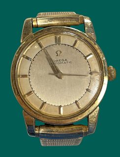 Vintage Men's OMEGA SEAMASTER 10k Gold Automatic Wristwatch