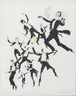 Leroy Neiman - Fred Astaire
