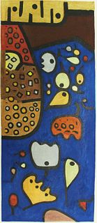 Paul Klee - Fruchte Auf Blau