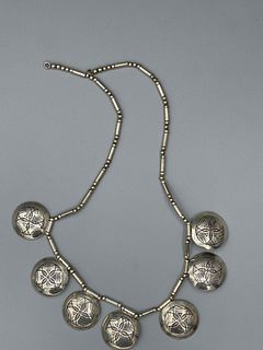 African Tribal Tuareg Silver necklace
