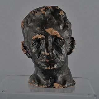 Pottery Head Sculpture