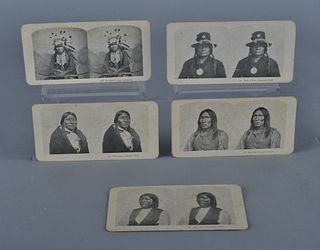American Indian Stereo View Group