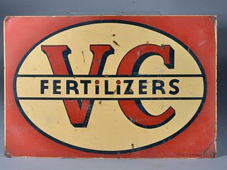 VC Fertilizers Tin Sign