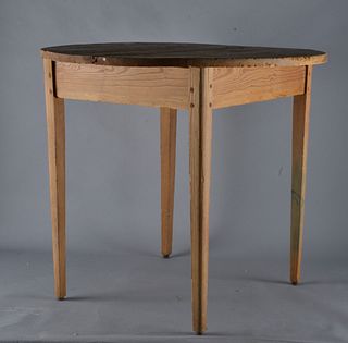 Southern Yellow Pine Pegged Table