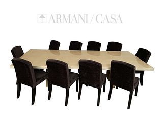 Armani Casa Rectangular Trocadero Dining Table