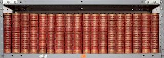 [literature] 24 leather bound set works of Alison
