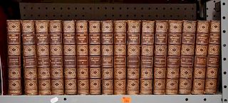 [literature] 16 leather bound set works of Elsmere
