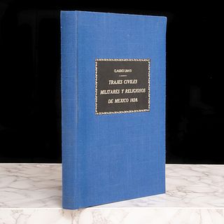 Linati, Claudio. Trajes Civiles, Militares y Religiosos de México. México: Manuel Porrúa, 1979. Edición de 500 ejemplares.