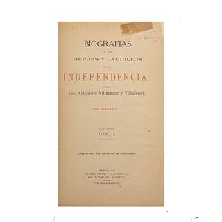 Villaseñor y Villaseñor, Alejandro. Biografías de los Héroes y Caudillos de la Independencia. México: Imprenta de "El Tiempo", 1910.