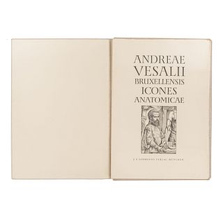 Bruxellensis Vesali, Andreae. Icones Antomicae. München: J. F. Lehmanns Verlag. 9 reproducciones. En carpeta.