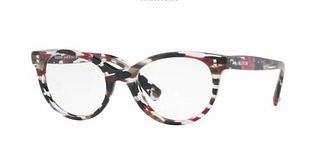 VALENTINO VA3009 5039 Striped Pink Oval Women's Eyeglasses 52 mm