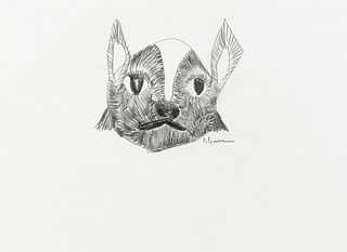 Charles Loloma, Badger Sketch