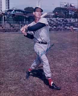 Ted Williams "The Kid" Autographed Photograph