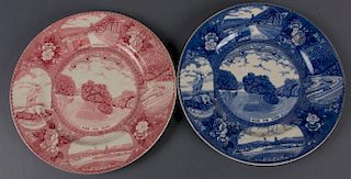 Staffordshire Commemorative Plates, Five (5)