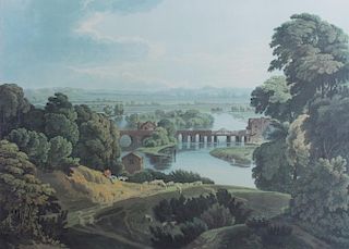 William Havell "Caversham Bridge..." Print