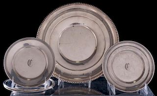 Sterling Plates, Five (5)