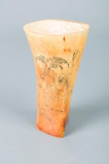 Chinese Bone Cup, Circa 1900