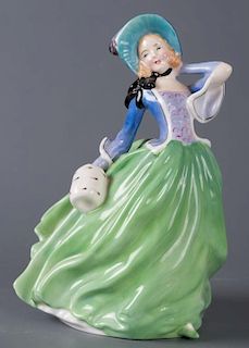 Royal Doulton "Autumn Breezes" Porcelain Figure
