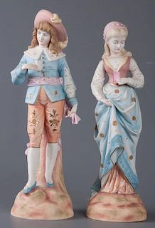 Rudolstadt Porcelain Figure Pair