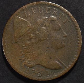 1794 LARGE CENT  XF