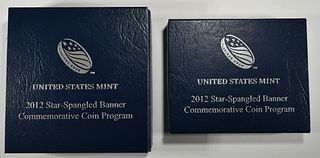 2012 STAR-SPANGLED BANNER COMM UNCIR, PR $1 COINS