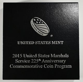 2015 US MARSHALS HALF DOLLAR COMM UNCIR COIN
