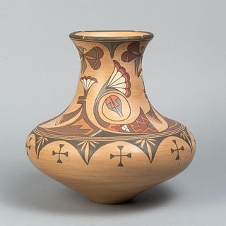 Lois Gutierrez, Polychrome Vase, ca. 1980