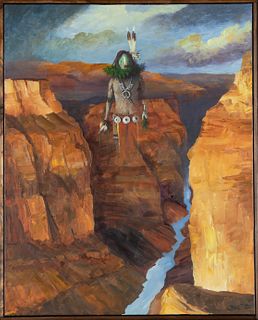 Al Bahe, Yei Spirits over the Canyon