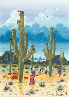 Mike Chiago, Untitled (Saguaros), 2002
