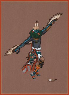 Johnny Secatero, Untitled (Eagle Dancer)