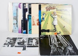 17 "Genesis" and Peter Gabriel vinyl LP's