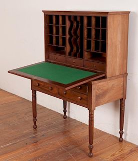 19th Century Mahogany Plantation Writing Desk