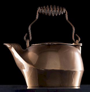 Vintage Brass Plated Kettle