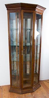 Corner Curio Cabinet