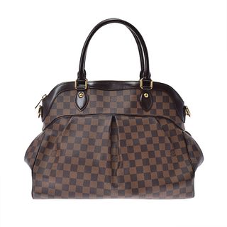 LOUIS VUITTON Louis Vuitton Damier Trevi GM Bag Brown N51998 Ladies Canvas Handbag