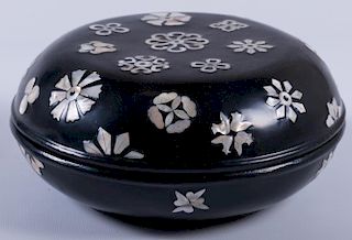 19th Century Mother-of-Pearl Inlay Box