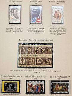 United States stamp collection, 1893-1977